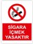 Sigara Içilemez Uyarı Levhası 1