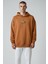 Unproductive Oversize Unisex Kapüşonlu Sweatshirt Şardonsuz 1
