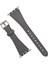 Apple Watch Uyumlu Deri Kordon 42-44-45MM Slim Rst9 Gri 4