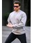 Grimelanj Bisiklet Yaka Oversize Şardonlu Basic Erkek Sweatshirt 6048 2