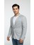 Erkek Karyağdı Desenli Slim Fit Blazer Ceket – Mavi & Gri – Şık Günlük ve Ofis Kombin 3