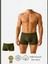 Arias Closet Pamuklu Düz Haki Renk Erkek Boxer 1