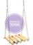 Uniq Bird Toys Ahşap Ham Kuş Oyun Salıncağı ( Hamak ) 1