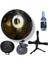 Full Paket Steel Handpan 9 Nota Re Minör ( Stand +Çanta+Bakım Yağı ve Koruyucu Renkli Kuşak) 1