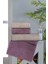 Altınbaşak Jakarlı 4´lü 50X90 El Havlusu Lisa V2 2