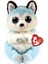 Ty Beanie Babies Mavi Peluş Husky Köpek Thunder 15 cm 1