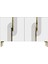 KA1208BG - Meyra Konsol, Kahve Köşesi ve Tv Sehpası 120CM Beyaz-Gold 5