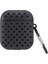Airpods 2 (2.nesil) Spor Delikli Kılıf - Siyah-Siyah 1