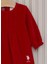 Queenkids Kız Bebek Polo USB2176 Kadife Elbise Kırmızı 2