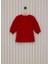 Queenkids Kız Bebek Polo USB2176 Kadife Elbise Kırmızı 3