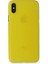 Iphone x Kılıf Pp Ultra Ince Kapak - Sarı 1