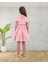 Queenkids Kız Çocuk M0799 Fisto Elbise Pembe 2