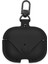 Airpods Pro 2 (2.nesil) Çanta Deri Kılıf - Siyah 1