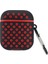 Airpods 2 (2.nesil) Spor Delikli Kılıf - Siyah-Kırmızı 1