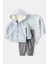 Erkek Bebek Hırkalı 3'lü Takım Mavi 1T879010 1