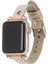 Apple Watch Uyumlu Deri Kordon 42-44-45MM Rt Erc3 Bej 5