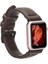 Apple Watch Uyumlu Deri Kordon 42-44-45MM Nm1-As3 Kahve 1