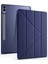 Samsung Galaxy X610 Tab S9 Fe Plus 12.4 Kılıf Kalemlikli Mars Tablet Kılıfı - Lacivert 1