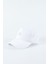 Kp Nakışlı Baseball Cap Şapka - Beyaz 1