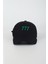 777 Yazılı Nakışlı Baseball Cap Şapka - Siyah 1