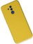 Huawei Mate 20 Lite Kılıf Nano Içi Kadife Silikon - Sarı 3