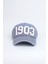1903 Kartal Yazılı Eskitme Premium Unisex Şapka - Gri 1