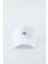 Kp Nakışlı Baseball Cap Şapka - Beyaz 1