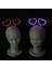 Glow Stick Karanlıkta Yanan Fosforlu Kalp Taç 12 Adet 3