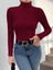 Balıkçı Yaka Dar Kesim Kaşkorse Kazak Bordo W3103 1
