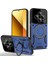 Xiaomi Redmi 14C Kılıf Joy Lens Standlı Kapak - Lacivert 1
