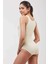 Elit Life Geniş Askılı Kadın Dikişsiz Çıtçıtlı Slip Body Ten 878 2