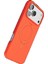 Apple iPhone 17 Pro Regal Magsafe Standlı Kapak - TURUNCU-(5796) - MR000K-1FDAH5 3