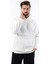 Ekru Kapüşonlu Cep Detaylı Erkek Sweatshirt 7092 1