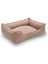 Bravo Ortopedik Pudra Pembe Köpek Yatağı S 55X45CM 2
