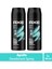 2 Adet Axe Erkek Sprey Deodorant Apollo 48 Saat Etkileyici Koku Vücut Spreyi 150 ml 1
