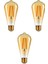 Tipi Edison Model Filament Tasarruflu ST64 LED Rustik Dekoratif Ampul Aydınlatma (3, 6 Watt ST64) 3