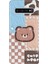 Samsung Galaxy S10+ Plus Kılıf Desenli Baskılı Tpu Rubber Kapak Ayıcık 1