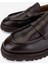 Erkek Hakiki Deri Kahverengi Loafer Ayakkabı 537 3818 Erk Ayk SK25-26 Kahve Dr 3