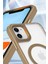 Iphone 12 Kılıf Enka Magsafe Silikon Kılıf - Şeffaf 2