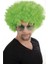 Yeşil Renk Kıvırcık Afro Bonus Peruk 1