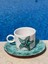 Tabaklı Turkuaz Deniz Yıldızı Fincan 3