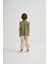 Gabardin Yelek 2-7 Yaş Olive 3
