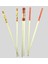Bambu Chopstick Çubuk Yemek Çubuğu Yıkanabilir Tekrar Kullanılabilir (10 Çift- 20 Adet ) 3
