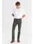 Pamuklu Slim Fit Normal Bel Dar Paça Pantolon Erkek Pantolon MW12SEC 300 2