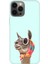 iPhone 12 Pro Kılıf Desenli Baskılı Tpu Rubber Kapak Deve 1