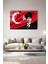 Atatürk Yüz Portresi Cam Tablo 5
