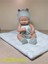 Peluş Battaniyeli Kıyafetli %100 Silikon Gerçek Yüzlü 30 cm Bebek Peluş Kıyafetli Gerçek Bebek 1