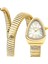D1147.120 Kadın Kol Saati | 32 mm Altın Renkli Kasa, Yılan Formlu Kordon, Inci Görünümlü Kadran 1