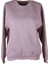 3 Ip Şardonlu O Yaka Vizon Kadın Sweatshirt 26KDT1000008 1