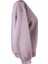 3 Ip Şardonlu O Yaka Vizon Kadın Sweatshirt 26KDT1000008 2